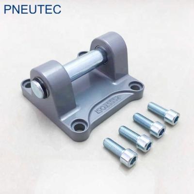 China Building Material Stores PNEUTEC CB-32 SNCB-32 Double Ear Back Cover Fixed Pneumatic Parts ISO Air Cylinder Accessories for DNC and SI for sale