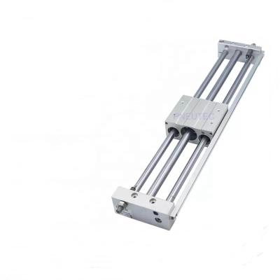 China Building Material Stores CY1S CY1B CY1R CR1L CY1RG SMC Series Magnetically Coupled Without Guide Rod Aluminum Rodless Air Pneumatic Cylinder for sale