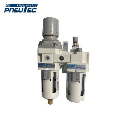 China Building Material Shops PNEUTEC Pneumatic System Air Source Treatment Units Air Filter Gas Regulator for sale