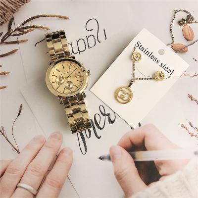 China Non-specific high quality custom watch brands dial ladies wristwatches small femal watch casual Amazon waterproof wristwatch set for sale