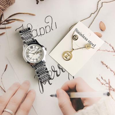 China HOT STOCK OFFER non specific watches rehinestone band geneva wristwatch wristwatches with logo women watches jewelry set with box for sale