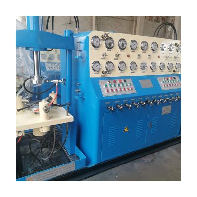 China Universal Test Machine Double Head Hydraulic Valve Testing Machine for sale