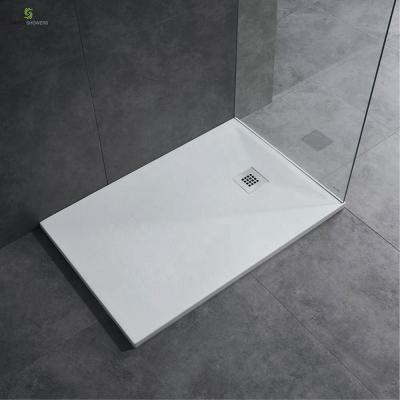 China Modern Custom Acrylic Shower Tray Marble Shower Panel for sale