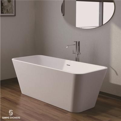 China High Quality Design Freestanding Bathtub Hotel Five Star Modern Seamless White Bathtub for sale