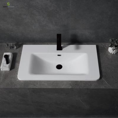 China Nice Modern Gel Mantel Design Shower Sink Cabinet Wash Basin for sale