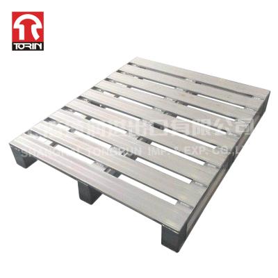 China Storage Support Torin LH02 Packing Heavy Duty Storage Thickened Aluminum Alloy Tray Metal Pallet Wire Mesh Pallet Container for sale