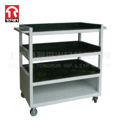 China Torin Tools SFB-012 Four Layer Trolley Tool Trolley Multi Function Parts Handcart Roll Trolley for sale