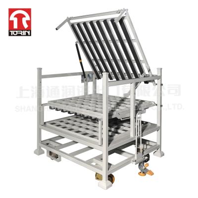 China Torin LK40 Automobile Special Material Transport Accessories Rack Roll Cart Wire Mesh Pallet Container LK40 for sale