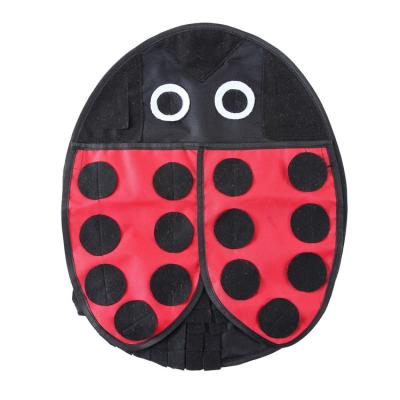 China Cute Breathable Sniffle Ladybird Design Dog Sniffle Mat Pet Blanket Slow Eating Training Mats for Dogs Rt-03002, Pet Beds and Accessories for sale