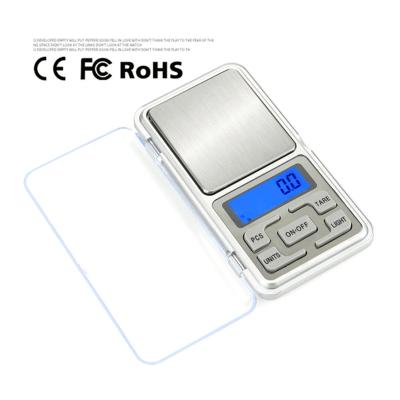 China High Precision 0.01 X 500g Digital Pocket Scale Balance Jewelry Scales 120*62*20mm (122*120*20mm Opened) for sale