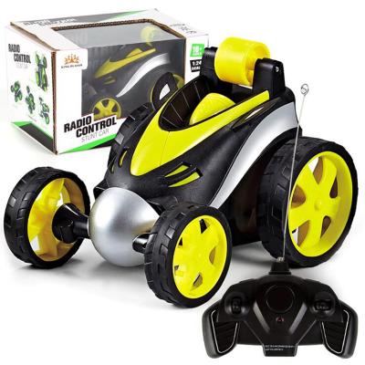 China RC Model Wheel Rc Car With Gesture Feeling 4wd Twisting Dance Led Music Vehicle Off-Road Toy Watch Control Stunt Car 1:10 2.4g for sale