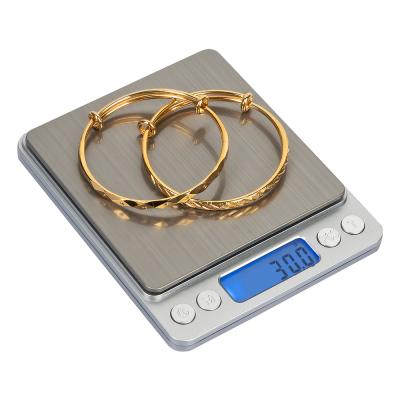 China Wholesale I2000 Digital Gold Jewelry Mini Pocket Scales 500g/0.01g Scale For Food 128*106*18mm for sale