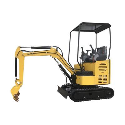 China Building Material Shops Professional Supplier For 1 Ton High Digging Power Mini Excavators for sale