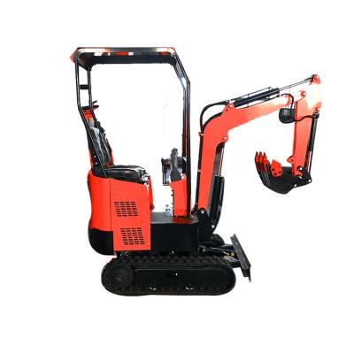 China New Construction Small Mini Wheel Crawler Bagger Digger Electric Hydraulic Free Shipping 1 Ton Mini Excavators For Sale Prices for sale