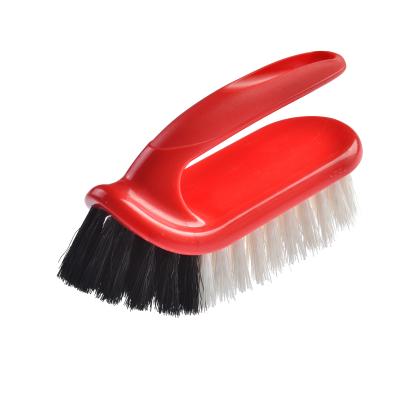 China Stun Stocked Scrub Brush Comfort Grip Flexible Stiff Bristles Heavy Duty For Bathroom Shower Sink Carpet for sale