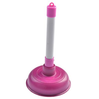 China Rubber Stocked Toilet Plungers For Bathroom Heavy Duty Force Cup Plunger For Toilet Grip To Fix Clogged Toilet And Drain for sale