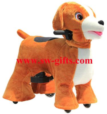 China Coin operated kid electric rides stuffed animal toys kiddie ride china supplier for sale