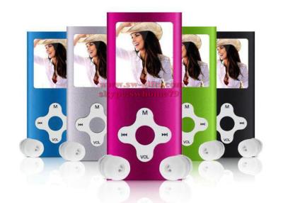 China Hot sale Fashion New 8GB Slim Digital MP4 MP3 Music Player 1.8