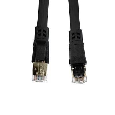 China Factory Direct Sales Cat8 30AWG Patch Attach 2000MHz 0.2M Ethernet Cables 30AWG 7/0.1mm for sale