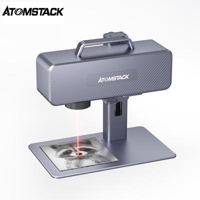 China ATOMSTACK M4 Mini Portable Laser Engraver Air-cooled Handheld Marking Machine LOGO Marking Metal Fiber Laser for sale