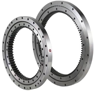 China Wheel excavator TEM slew bearing engine hydraulic parts crane small slewing bearing with external gear for wanda psl for sale