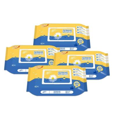 China Baby Fine Quality Cleaning Softcare Travel Private Label Nonwoven Baby Wipes for sale