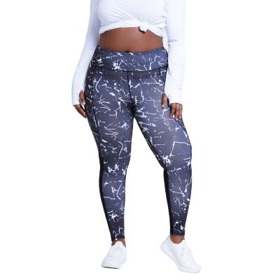 China 2021 New Yoga Pants Sports Pants Breathable Printed Fitness Leggings Shape Women for sale