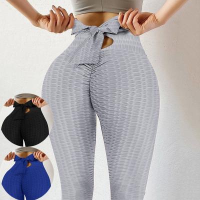 China Wholesale Breathable Plus Size High Waist Gym Gaiters Yoga Pants Women Peach Hip Sports Fitness Pants for sale