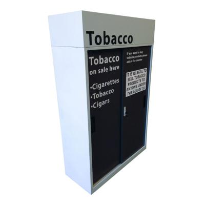 China Custom Display Cabinet Alibaba Factory Cigarette Display Racks Tobacco Display Cases Cigarette Display Fixture With Mechanism for sale