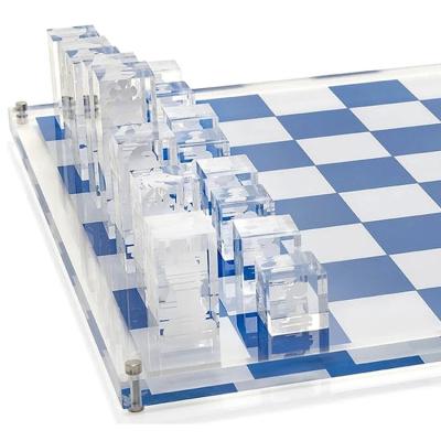 China SHOPE Chess Pieces Gift Colorful Plastic Acrylic Chess Sets Set for sale