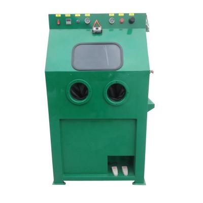 China Machinery Repair Shops Water Blasting Cabinet With PU Coating To Protect Chamber JL-9080W Steam Blasting Device for sale