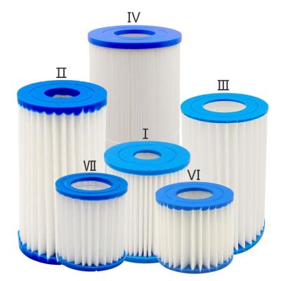 China Eco-friendly Bestways 58012 Swimming Pool Filter Pump Replacement Cartridge Filter Swimming Pool System for sale