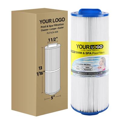 China Eco-friendly 4CH-926 pleated cartridge filter replacement for swimming pool spa hou tub filter cartridge for sale