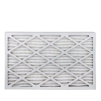 China Eco-friendly Manufacturer 14x25x1 MERV8 11 Professional HVAC AC HVAC Furnace Filter 13 Pleated Air Filter for sale