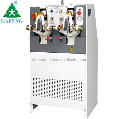 China Cold-Hot Top Line Quarter Shoe Heel Shoe Upper Shoe Heel Casting Mold Forming Machine for sale