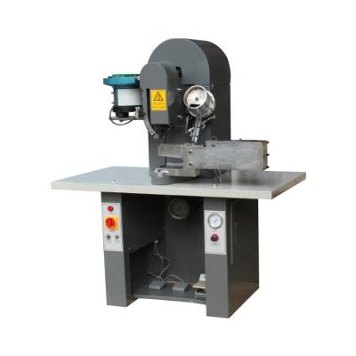 China Automatic Shoe Punching Machine Safety Brake Shoes Making Hook Button Fastening Repair Riveting Machine for sale