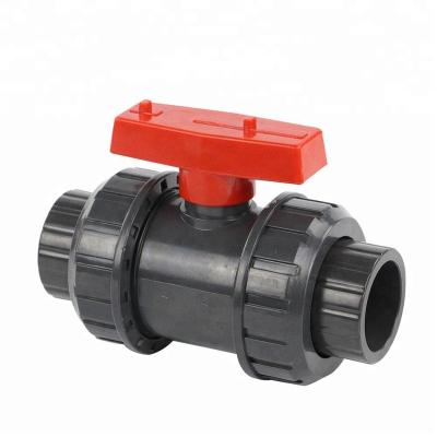 China Genuine Indutry / Home / Garden PVC Union Ball Valve Wish All Standard for sale