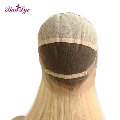 China Silky Straight Wave Customize Wigs Color #T2/613Llace Balayage Ombre Brown Blonde Top Full Lace Wigs Cuticle for sale