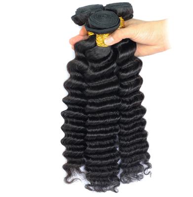 China Cambodian Loose Deep Wave Remy Hair Extensions Weave Bundles 11A Natural Color Deep Loose Wave for sale