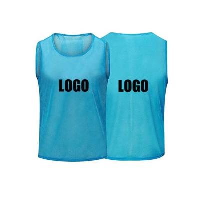 China Wholesale Custom Quick-drying Mesh Scrimmage Team Practice Soccer Bibs Training Vests For Youth Children Soccer Sports for sale