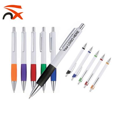 China Pen Wholesale Custom Print Logo Promotional Plastic Ballpoint Pen for sale