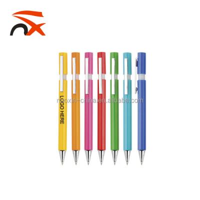 China Hot Selling Plastic Promotional Pen Gift Ball Pen With Logo for sale