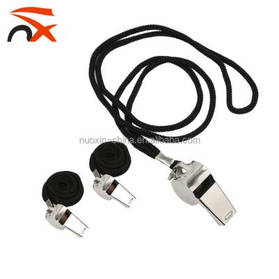 China Promotion Gifts Wholesale High Quality Stainless Metal Racing Track Whistle For Referee for sale