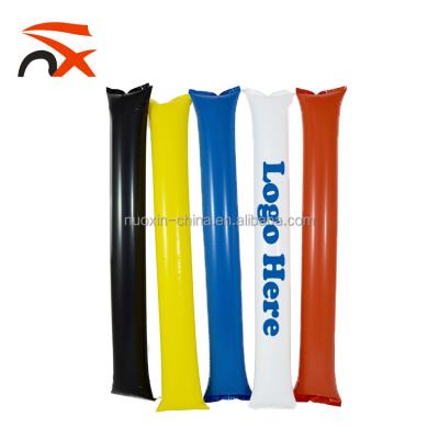 China Hot Selling Custom Colorful Inflatable Advertising Stick 60x10cm Sports Games Or Others for sale