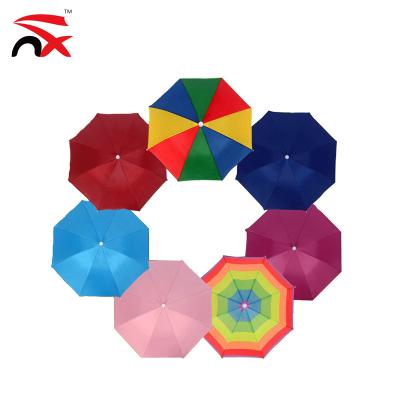 China Wholesale Promotional Daily Use Advertising Black Umbrella Head Logo Hat For Sale for sale