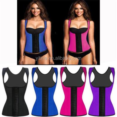 China Plus Size Latex Vest Waist Trainer Blet SL880 Cincher and Waist Trainer Corsets for sale