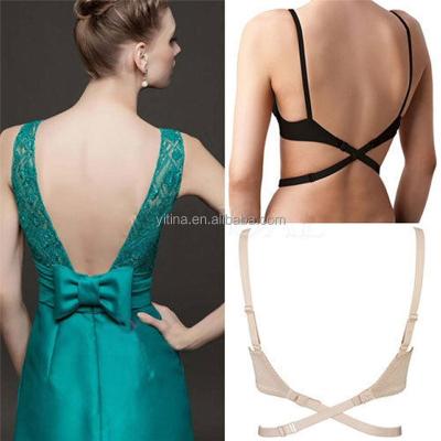 China Lumbosacral Bra Straps Fully Adjustable Accessories Lumbosacral Hook BE03 Supplement Converter Adapter Strap Bra Straps Without Underwear Lumbosacral Backs for sale