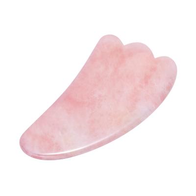 China Wrinkle Solvent 100% Natural Scraping Massage Face Gua Sha Jade Massage Tool Amethyst Gua Sha OEM ODM for sale