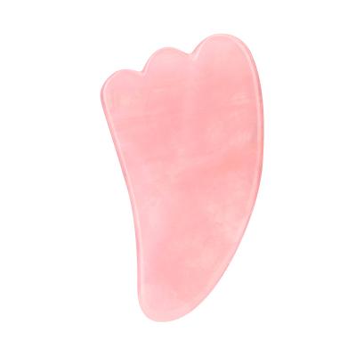 China Wrinkle Remover OEM ODM Jade Gua Sha Facial Scraping Massage Jade Stone Guasha Therapy Tool for sale