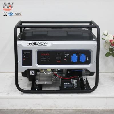 China Solo comercio refrescado del cilindro 4-Stroke aire 6.5HP Generador/poder dual del LPG del combustible de la pequeña 3 gasolina de la fase 3000W generador del gas de 3 kilovatios en venta